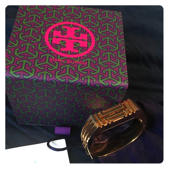 Tory Burch Jewelry - Tory Burch Fitbit Flex Gold bracelet NEW IN BOX